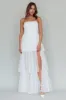 Haeven Tiered Strapless Maxi Dress White sold by Selfie Leslie