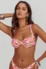 Truly Yours Underwire Bikini Top Yellow Floral sold by Selfie Leslie