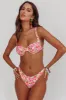 Truly Yours Underwire Bikini Top Yellow Floral sold by Selfie Leslie