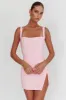 Won't Bite Backless Mini Dress Pink sold by Selfie Leslie
