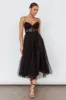 Trophy Lace Bodice Mesh Midi Dress Black sold by Selfie Leslie