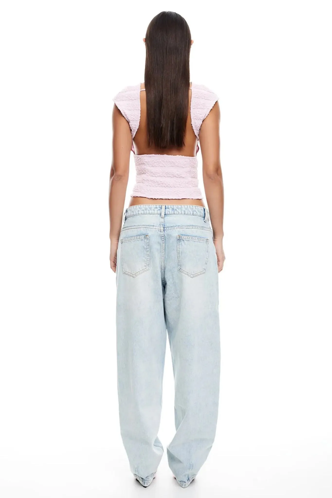 LIONESS Uno Tie Top Blush sold by Selfie Leslie product image thumbnail 2