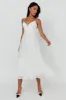 Lake Como Floral Embroidered Midi Dress White sold by Selfie Leslie