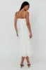 Lake Como Floral Embroidered Midi Dress White sold by Selfie Leslie