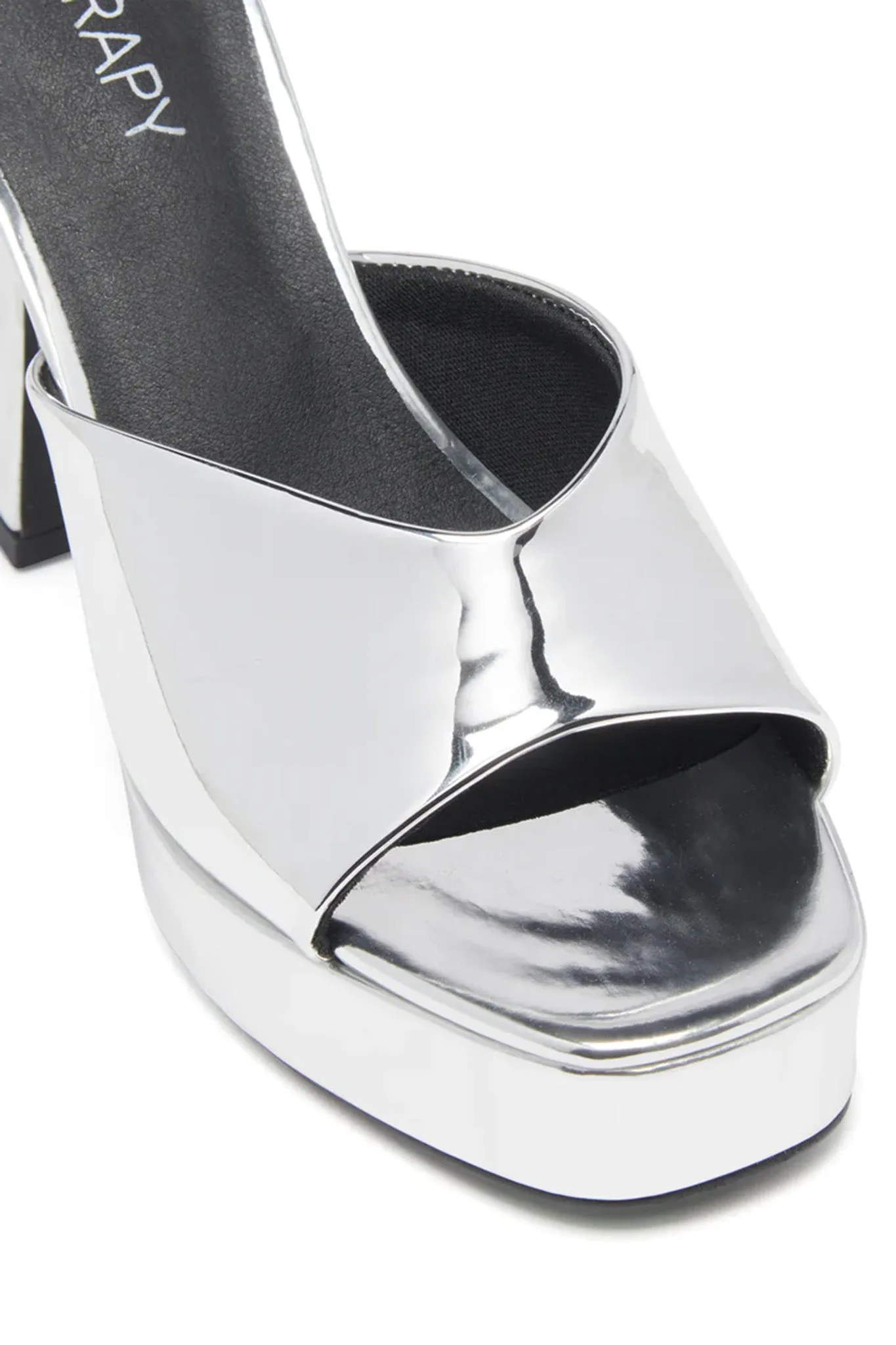 THERAPY Fierce Mule Silver sold by Selfie Leslie product image thumbnail 3