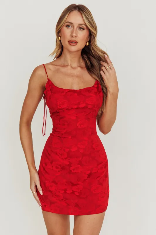 Come Here Mini Dress Red sold by Selfie Leslie
