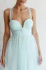 Surreal Lace-Up Back Tulle Midi Dress Mint sold by Selfie Leslie