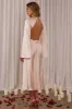 Doting Bell Sleeve Cut-Out Midi Dress Blush sold by Selfie Leslie
