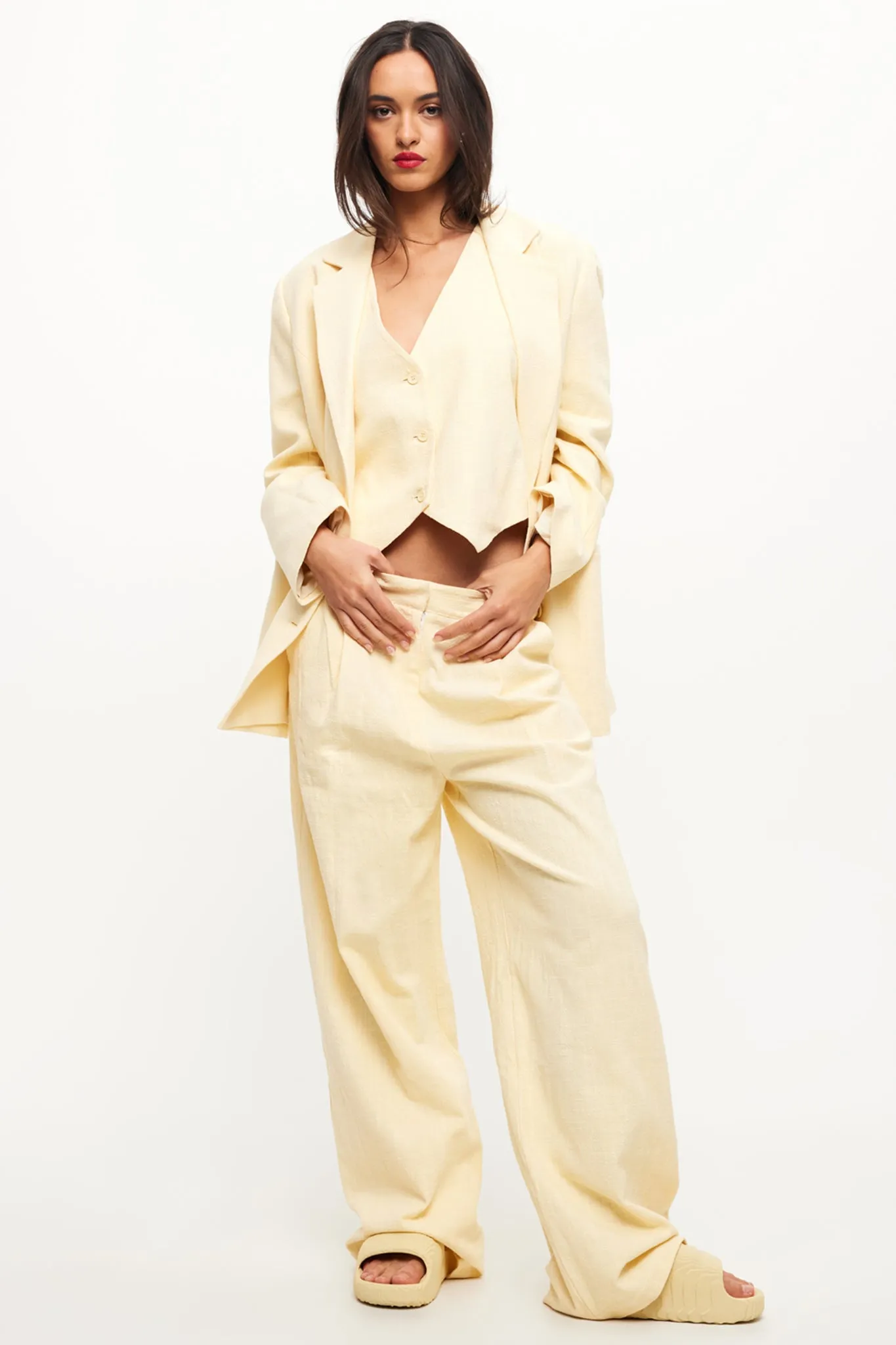 LIONESS Blazer Butter sold by Selfie Leslie product image thumbnail 3