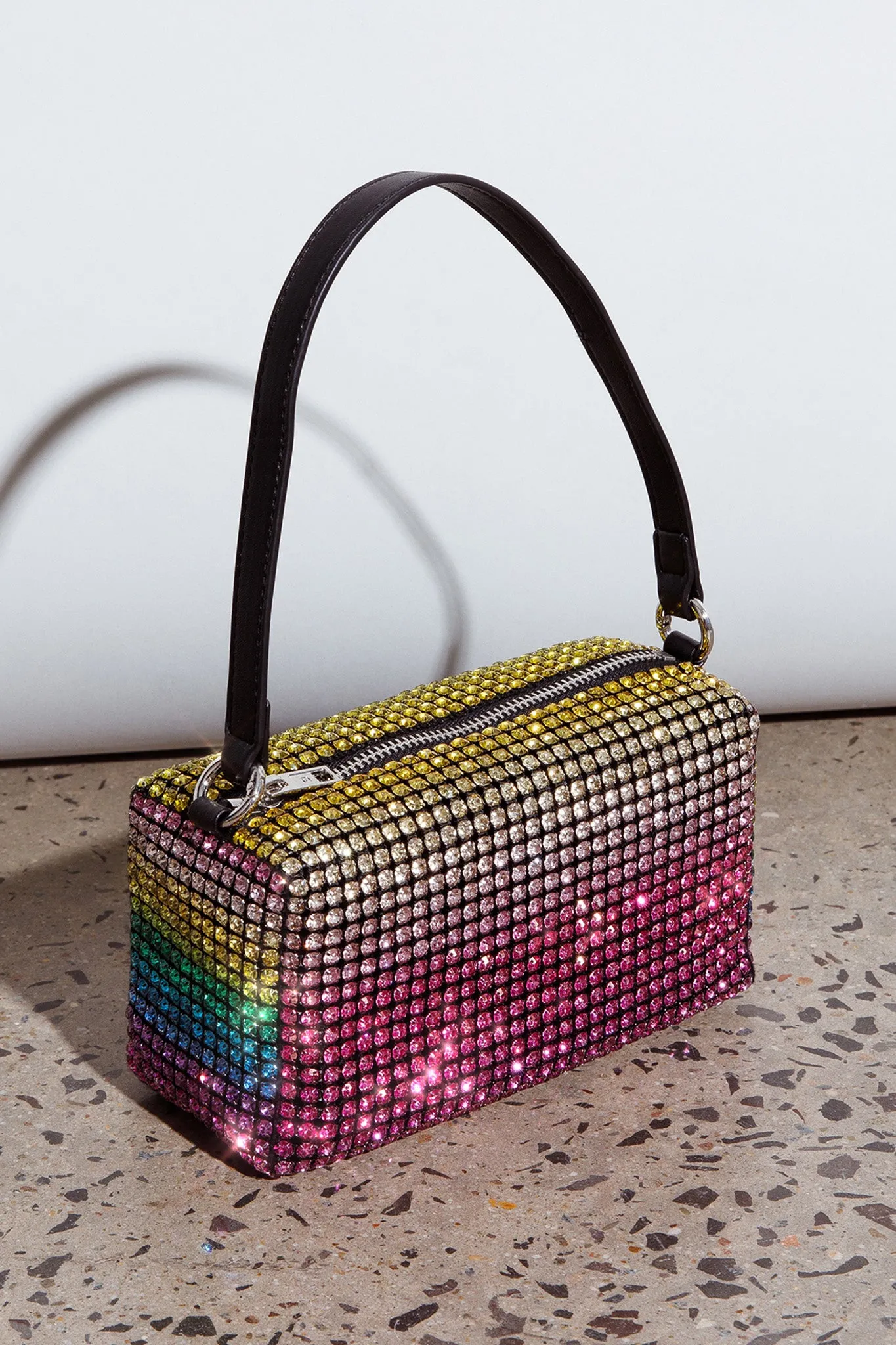 Mara Crystal Rectangular Bag Green Multi sold by Selfie Leslie product image thumbnail 3