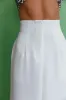 Starke High Waist Wide Leg Pants White sold by Selfie Leslie