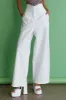 Starke High Waist Wide Leg Pants White sold by Selfie Leslie