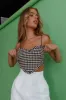 Starke High Waist Wide Leg Pants White sold by Selfie Leslie