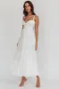 Neptune Cut Out Back A-Line Maxi Dress White sold by Selfie Leslie