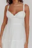 Neptune Cut Out Back A-Line Maxi Dress White sold by Selfie Leslie