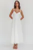 Neptune Cut Out Back A-Line Maxi Dress White sold by Selfie Leslie