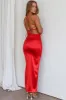 Can't Hardly Wait Cut-Out Midi Dress Red sold by Selfie Leslie