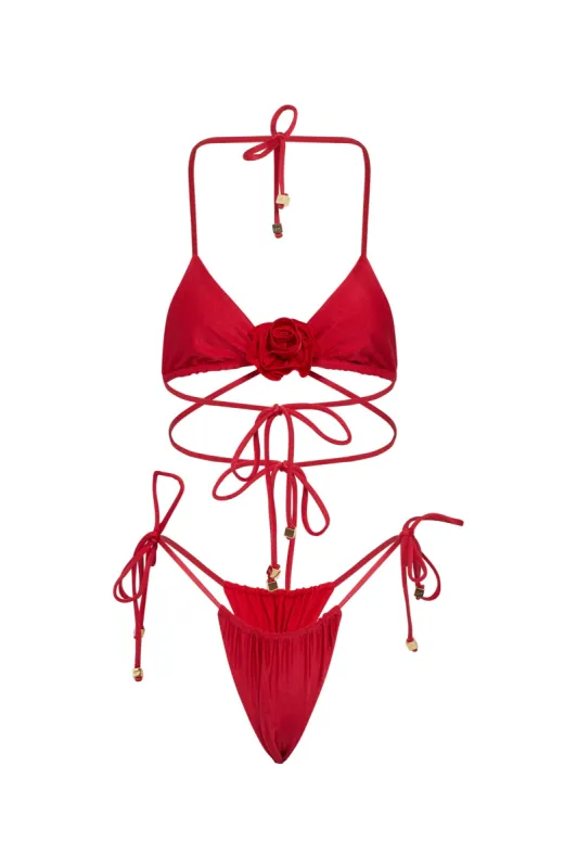 VDM The Label Blair Ruby Reversible Top sold by Selfie Leslie