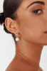 Maia Pearl Diamante Earrings Gold sold by Selfie Leslie