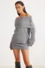 SNDYS Brooks Mini Skirt Grey sold by Selfie Leslie
