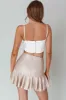 Lila Cowl Neck Corset Top Cream sold by Selfie Leslie