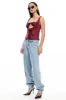 LIONESS Delilah Top Burgundy sold by Selfie Leslie