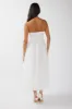 Rosemary Tulle Bustier Midi Dress White sold by Selfie Leslie