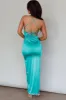Can't Hardly Wait Cut-Out Midi Dress Green sold by Selfie Leslie