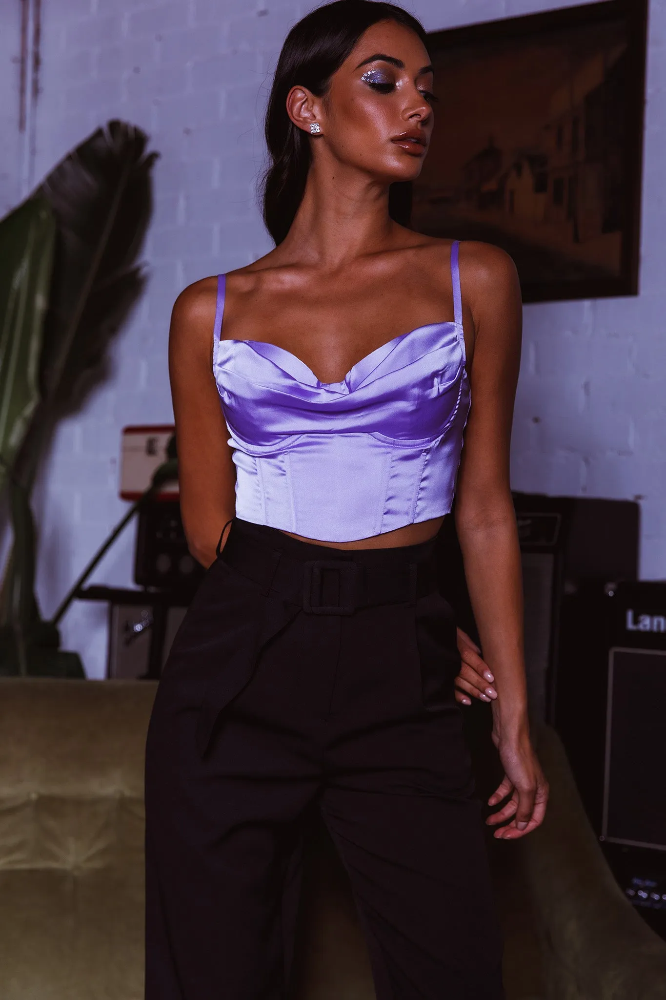 Chance Encounter Straight Leg Pants Black sold by Selfie Leslie product image thumbnail 4