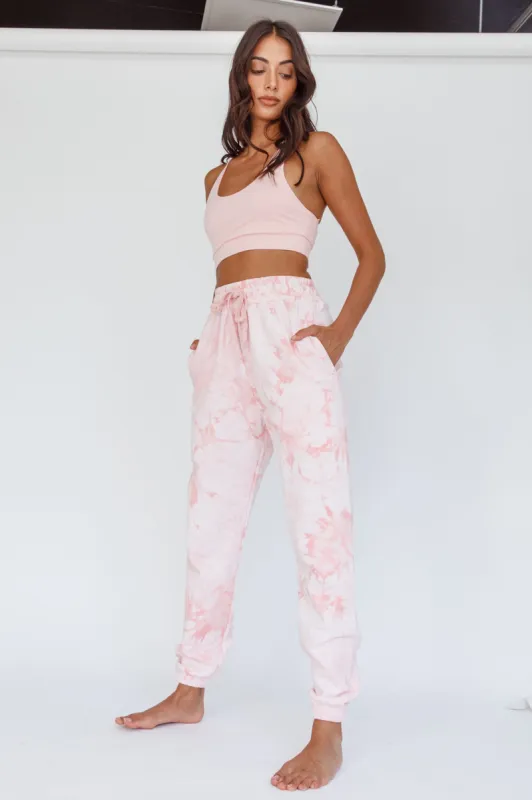 Take It Easy Jogger Track Pants Pink sold by Selfie Leslie