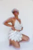 Twinkle Diamante Crop Vest Silver sold by Selfie Leslie