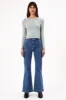 ROLLA'S Eastcoast Flare Long Jeans Dark Vintage Blue sold by Selfie Leslie