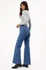 ROLLA'S Eastcoast Flare Long Jeans Dark Vintage Blue sold by Selfie Leslie