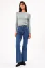 ROLLA'S Eastcoast Flare Long Jeans Dark Vintage Blue sold by Selfie Leslie