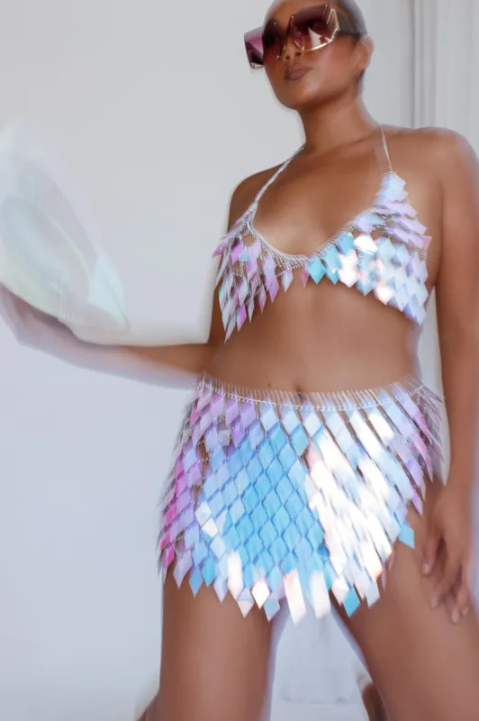 River Festival Shiny Sequins Top (Top Only) sold by Selfie Leslie