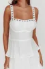 Provence Bloom Tiered Ruffle Maxi Dress White sold by Selfie Leslie