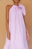 Cruise Shoulder Tie Maxi Dress Lilac sold by Selfie Leslie