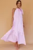 Cruise Shoulder Tie Maxi Dress Lilac sold by Selfie Leslie