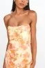 Marianna Twist Back Maxi Dress Orange sold by Selfie Leslie