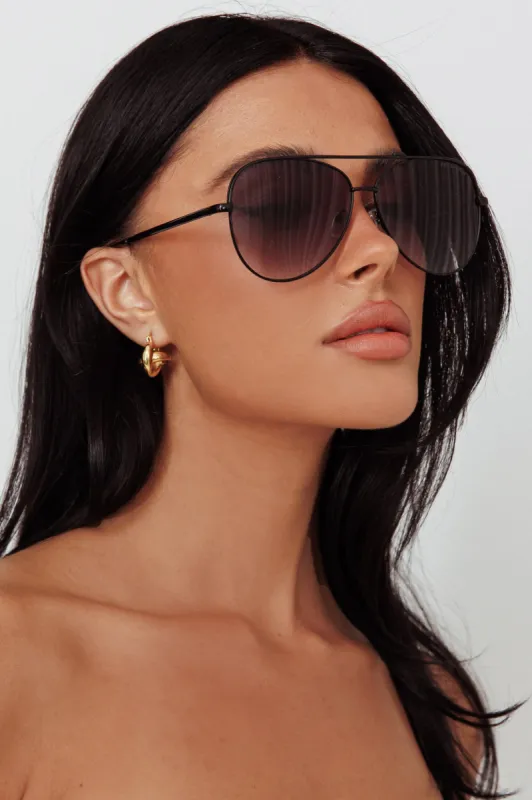 Peta And Jain Franki Sunglasses Black sold by Selfie Leslie