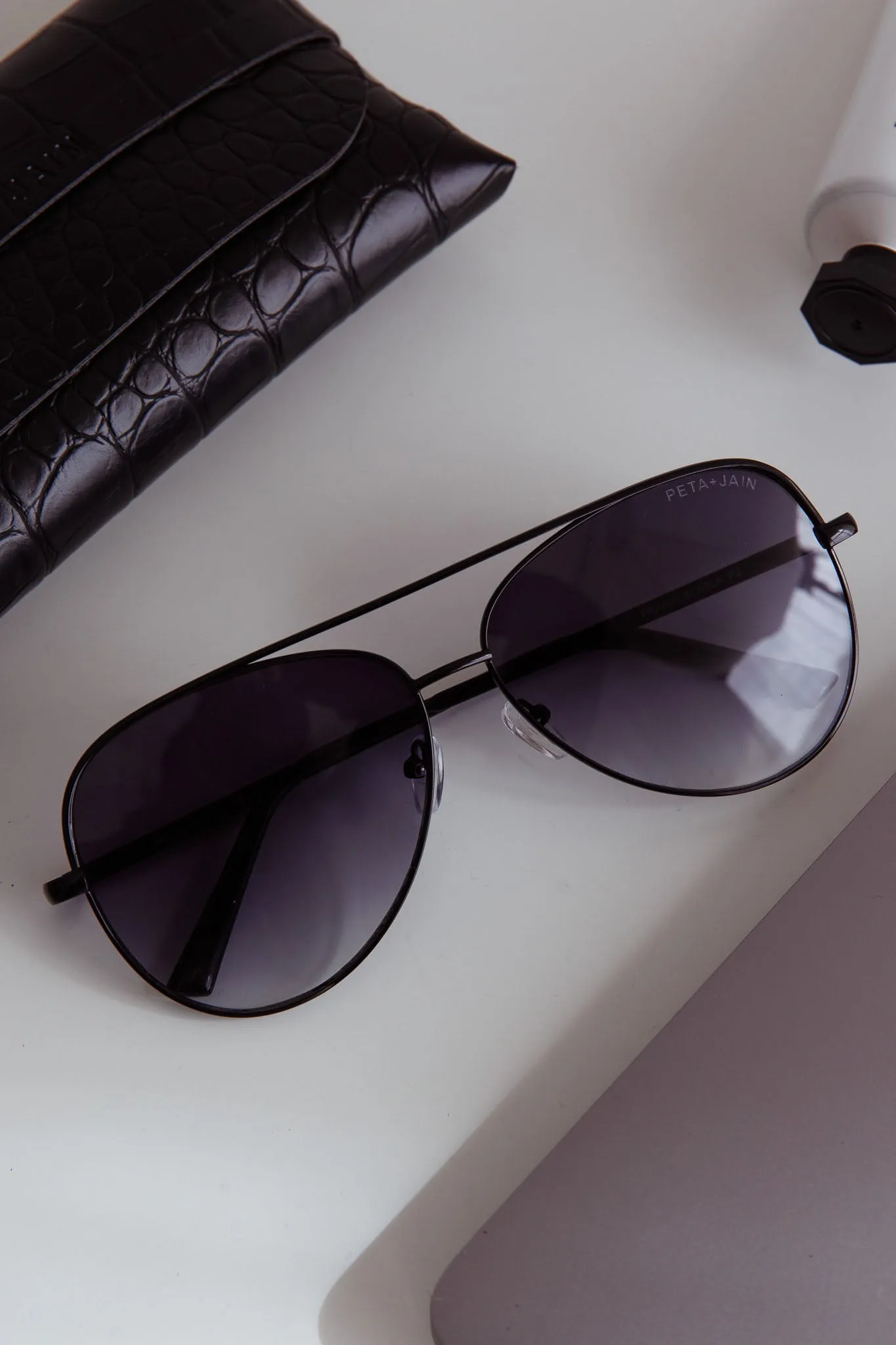 Peta And Jain Franki Sunglasses Black sold by Selfie Leslie product image thumbnail 2