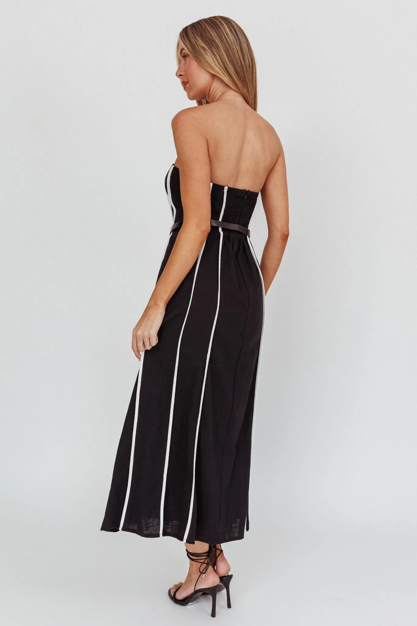 Azalea Sleeveless Midi Dress Black sold by Selfie Leslie product image thumbnail 2