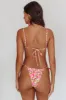 Sovereign Triangle String Bikini Top Yellow Floral sold by Selfie Leslie