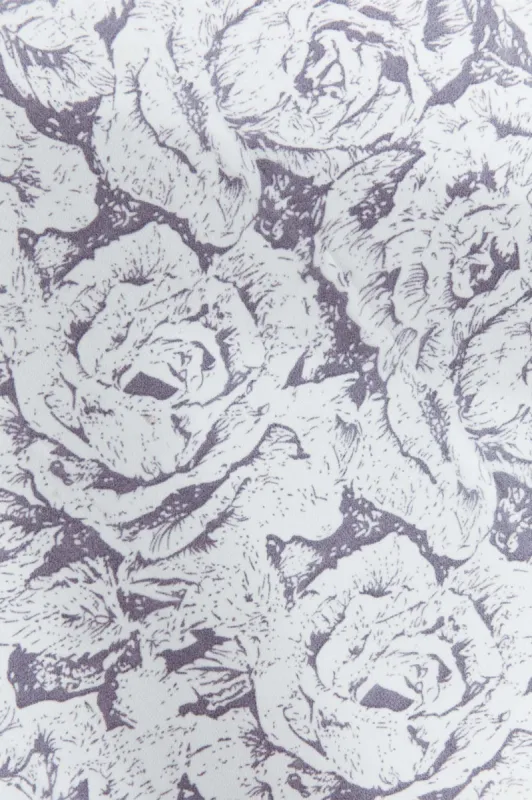 Sundaze Square Scarf Roses Grey sold by Selfie Leslie