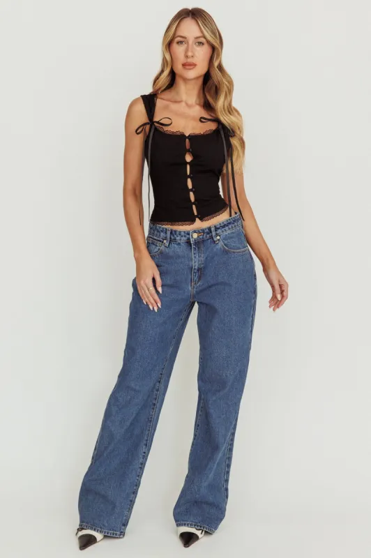 Abrand 95 Mid Baggy Bella sold by Selfie Leslie