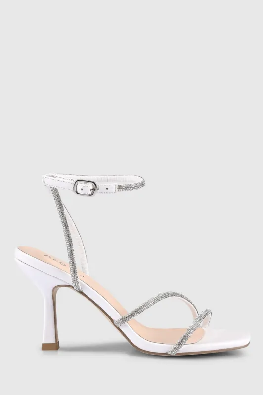 VERALi Pepper Strappy Sandals Chalk sold by Selfie Leslie
