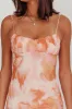 Nerida Low Back Twist Maxi Dress Orange sold by Selfie Leslie