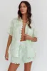 Swing Of Things Scalloped Edge Shirt Print Sage sold by Selfie Leslie
