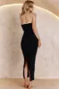 Sunny Coast Piping Trim Maxi Dress Black sold by Selfie Leslie