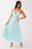 More Love Lace Trim Cut-Out Midi Dress Mint sold by Selfie Leslie